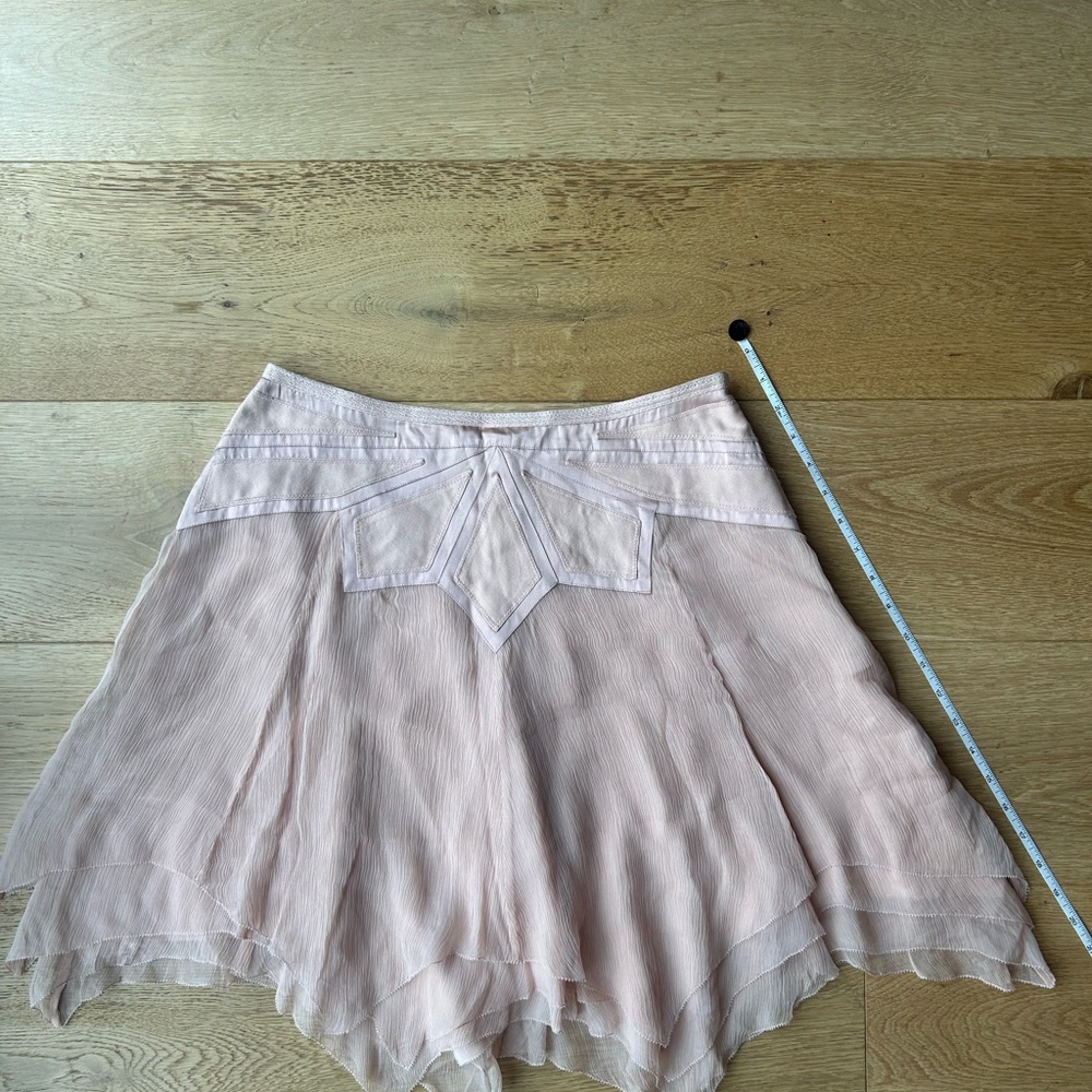 Catherine Malandrino Pink Skorts with Flowy A-Line Design